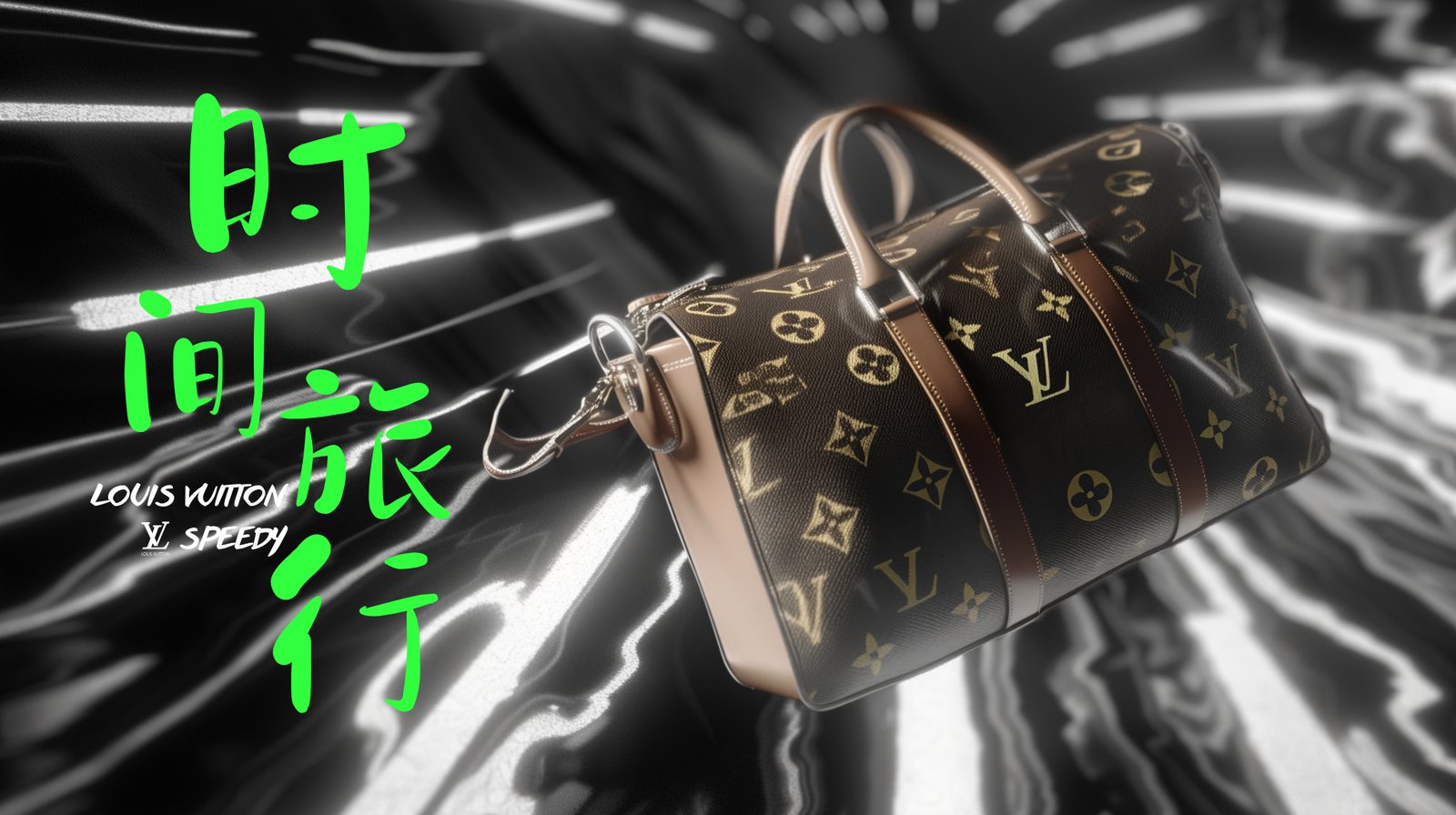 Louis Vuitton · Speedy案例：《时间旅行》